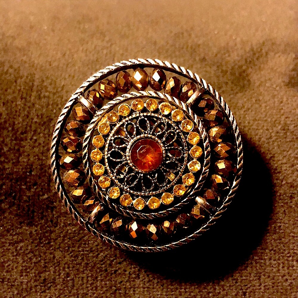 Large fashion ring